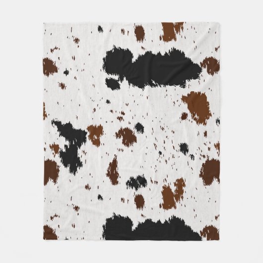 dierenhuid fleece deken (Voorkant)