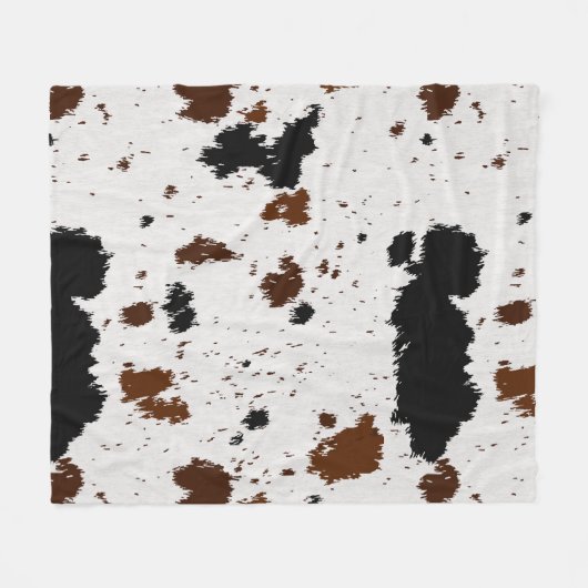 dierenhuid fleece deken (Voorkant (Horizontaal))