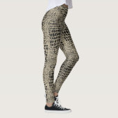Dierenhuid in zwart en wit leggings (Rechts)