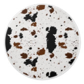 dierenhuid keramische knop (Voorkant)