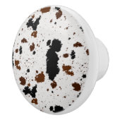 dierenhuid keramische knop (Rechts)