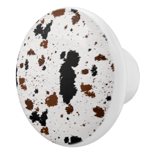 dierenhuid keramische knop (Rechts)