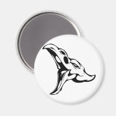 Dierenhuid Magneet (Voorkant / Achterkant)