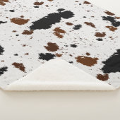 dierenhuid sherpa deken (3/4)