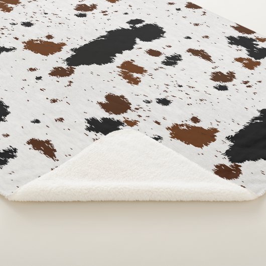 dierenhuid sherpa deken (3/4)