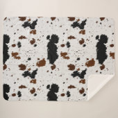 dierenhuid sherpa deken (Voorkant (horizontaal))