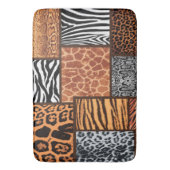 dierenhuiden, trend 2022, luipaard, tijger, zebra  badmat (Voorkant Verticaal)