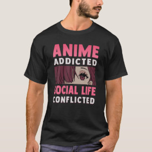 Dierenhulp - sociaal leven in conflict - otaku en t-shirt