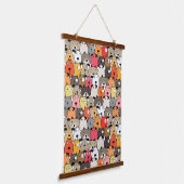 Dierenillustratie Hangend Wandkleed (Gebogen)