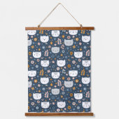 Dierenillustratie Hangend Wandkleed (Voorkant)
