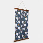 Dierenillustratie Hangend Wandkleed (Gebogen)