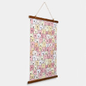 Dierenillustratie Hangend Wandkleed (Gebogen)