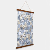 Dierenillustratie Hangend Wandkleed (Gebogen)
