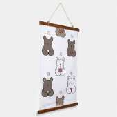 Dierenillustratie Hangend Wandkleed (Gebogen)