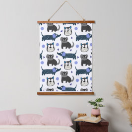 Dierenillustratie Hangend Wandkleed