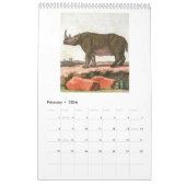 dierenillustraties 2026 kalender (Feb 2026)