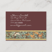  dierenjachthond en konijnen Print Visitekaartje (Voorkant)