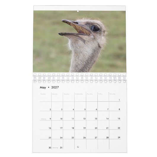 Dierenkalender 2026 kalender (Mei 2027)