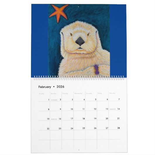 Dierenkalender Kalender (Feb 2026)