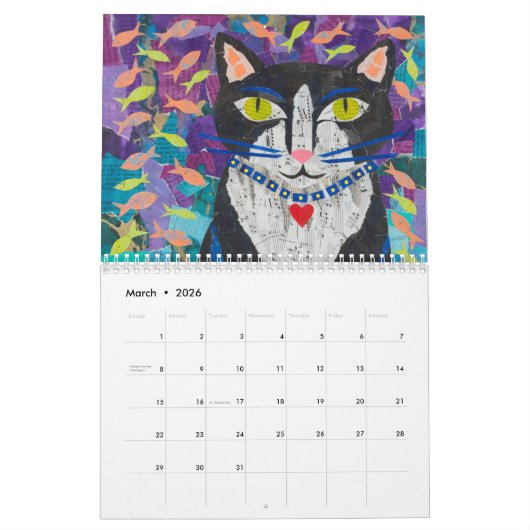 Dierenkalender Kalender (Mar 2026)