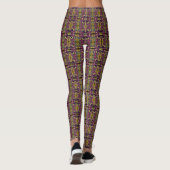 Dierenkattenpatroon Leggings (Achterkant)