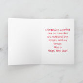 Dierenkerst, 5"x 7"Gevouwen Wenskaart Kaart (Binnen)