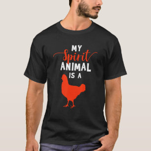 Dierenkip voor kippen t-shirt