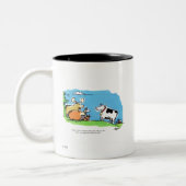 Dierenklik Tweekleurige Koffiemok (Links)