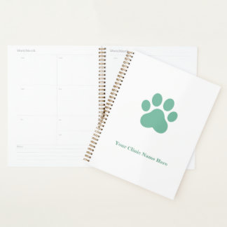 Dierenkliniek Aangepaste Naam en Logo Planner