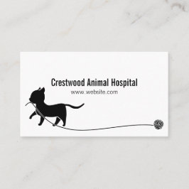 Dierenkliniek Dierenbescherming Diergeneeskundig Visitekaartje