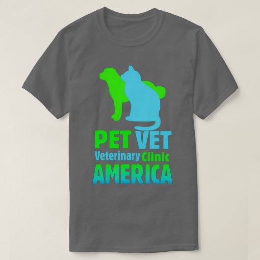 Dierenkliniek huisarts t-shirt (Design voorkant)