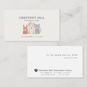 dierenkliniek visitekaartje (Voorkant / Achterkant)