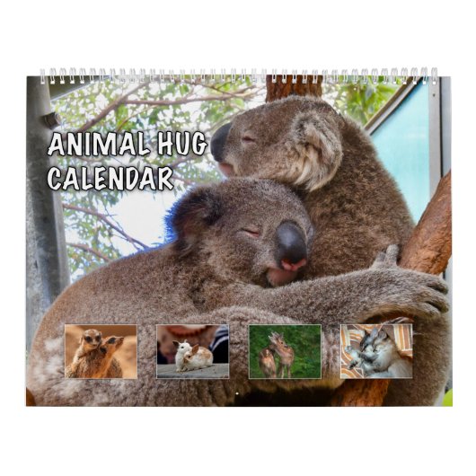dierenknuffel kalender (Hoes)