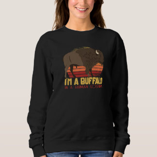 Dierenkostuum Dierenvrienden Buffalo Retro Thema Trui