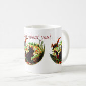 Dierenliefde voor wilde dieren matglas koffiemok (Voorkant rechts)