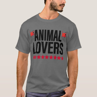 Dierenliefhebber Dierenliefhebber cadeau T-shirt