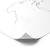 dierenliefhebber | Eén regel Art | Poster (Hoek)