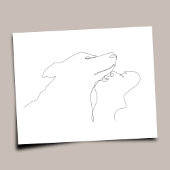 dierenliefhebber | Eén regel Art | Poster