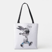 Dierenliefhebber Tote Bag (Achterkant)