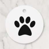 Dierenliefhebber voelt bedankjes labels (Achterkant)