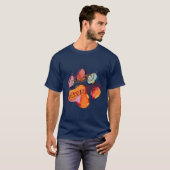 Dierenliefhebbers: Blijf passief 01 T-shirt (Voorkant volledig)