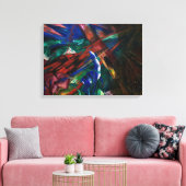 Dierenlot 1913 Franz Marc Olieverfschilderij Print (Insitu (Woonkamer))