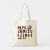 Dierenmantel Toca Boca Anime Gift voor Kerstmis Tote Bag (Achterkant)
