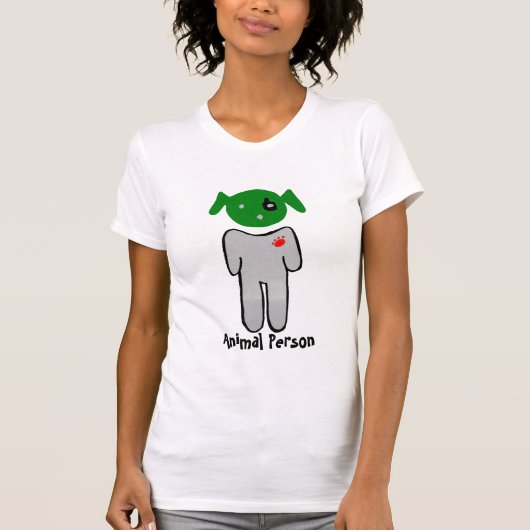 Dierenmens T-shirt (Voorkant)