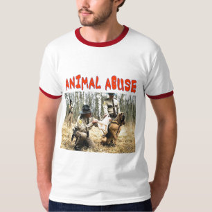 DIERENMISBRUIK T-SHIRT