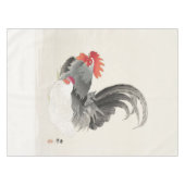 Dierenontwerp voor kuikens met kleurrijk vedertje  tafelkleed (Voorkant (Horizontaal))