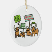 Dierenopstand Keramisch Ornament (Rechts)