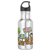 Dierenopstand Waterfles (Voorkant)