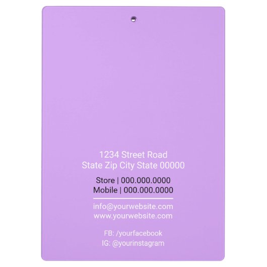 Dierenopvang / Zitdiensten / Dod Walking Klembord (Achterkant)