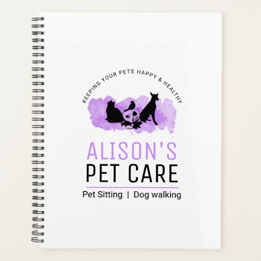 Dierenopvang / Zitdiensten / Dod Walking Planner (Voorkant)